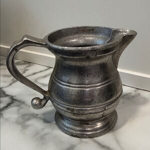 Vintage RWP Wilton Armetale Pewter Creamer Plough Tavern Collection